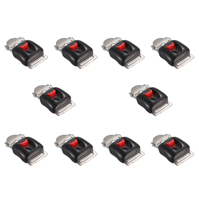 Quick Release Buckle Motorcycle Helmet - AB56-10X Universele Motorhelmen Clipriem Snelontgrendelingsgesp Nieuw