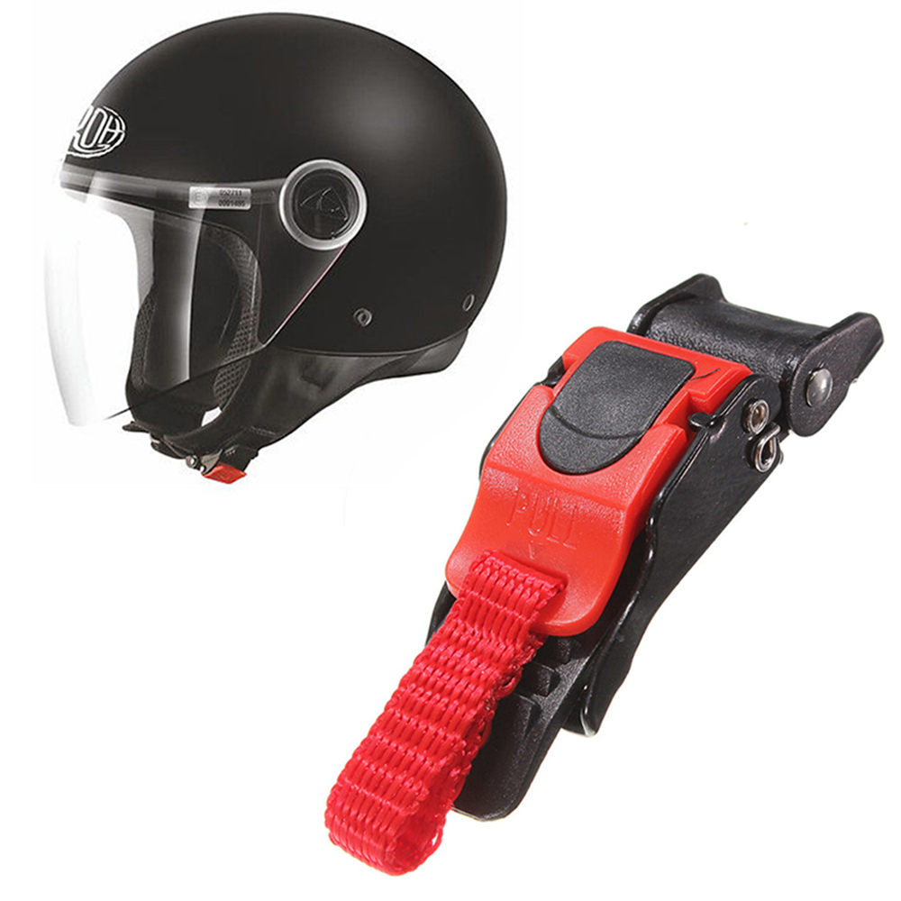 Quick Release Buckle Motorcycle Helmet - Motorfiets Motor Fiets Helm Kin Band