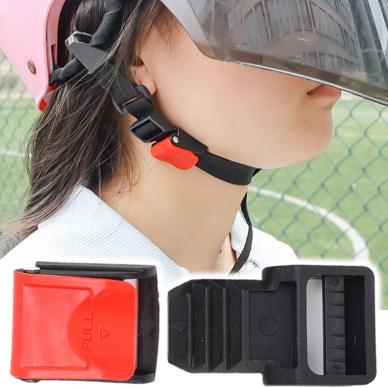 Quick Release Buckle Motorcycle Helmet - Motorhelm Trekgespen Snel Aansluiten En Loslaten