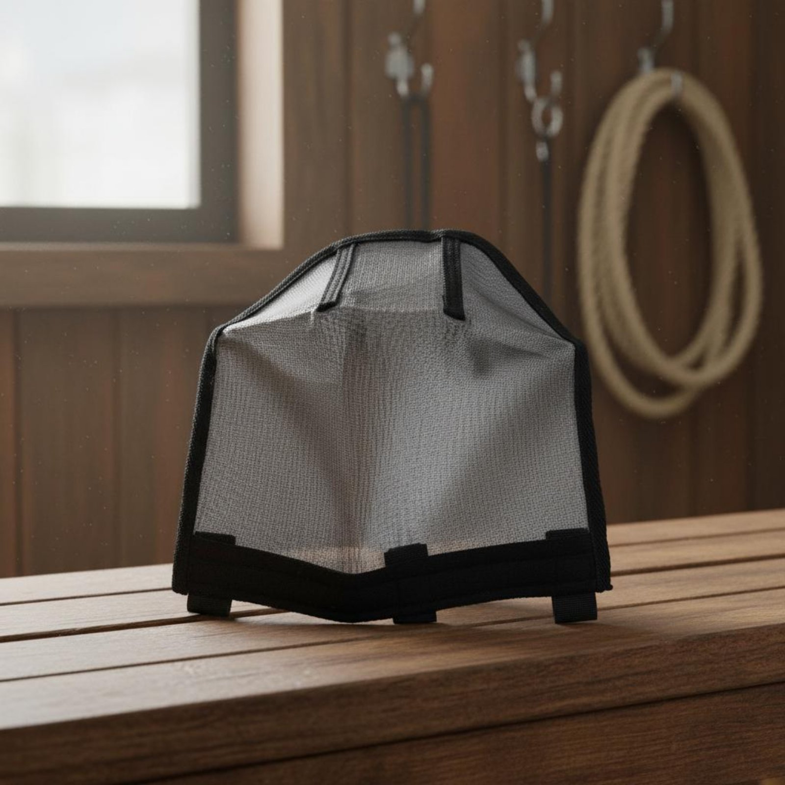 Riding Gear - Paardenneusbeschermer Robuuste paardenmuilkorf Mesh anti-vliegenmasker voor