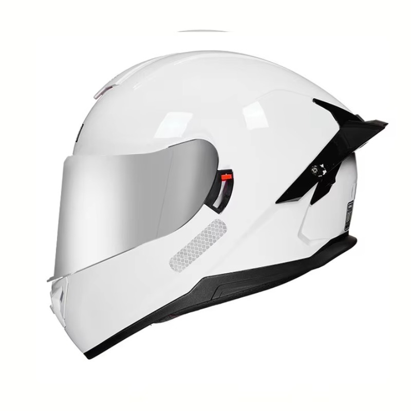 Dual Visor Motorcycle Racing Helmet - Airo motorfiets integraalhelm met dubbel vizier