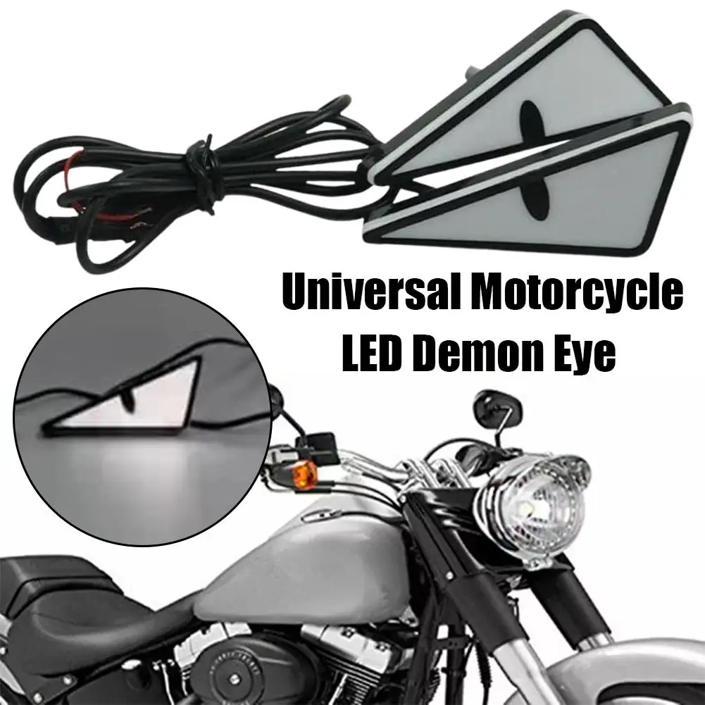 Universal Motorcycle Led Headlight Projector - Universele motorfiets LED Demon Eye Light