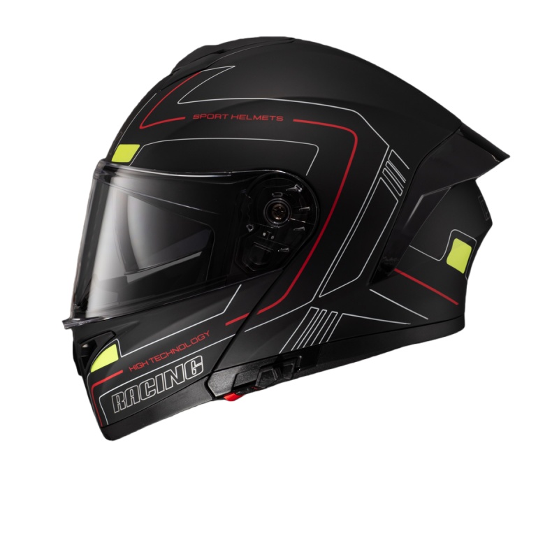 DOT-goedgekeurde motorracehelm - Dual Visor Motorcycle Racing Helmet recensie en prijs