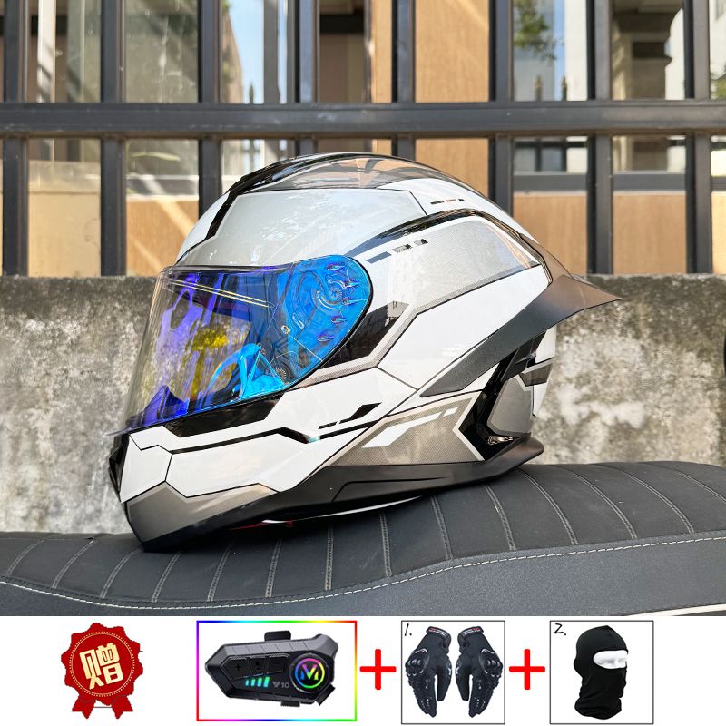 ORZ motorfiets Bluetooth-helm  - Full Face Motorcycle Helmet With Bluetooth recensie en prijs