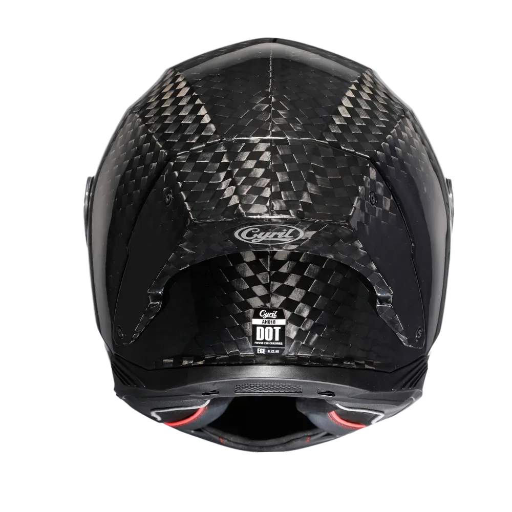 Unisex Lichtgewicht Carbon Fib - Carbon Fiber Lightweight Motorcycle Helmet recensie en prijs