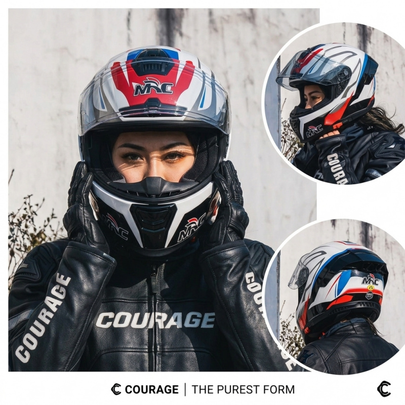 2026 MRC Volledig Gezicht Moto - Dual Visor Motorcycle Racing Helmet recensie en prijs