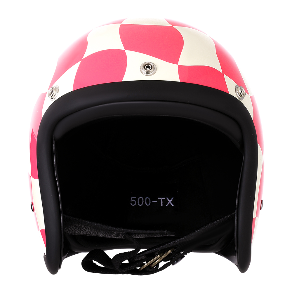 TT&CO CASCOS Motorhelm Jet met - Vintage Open Face Retro Helmet recensie en prijs