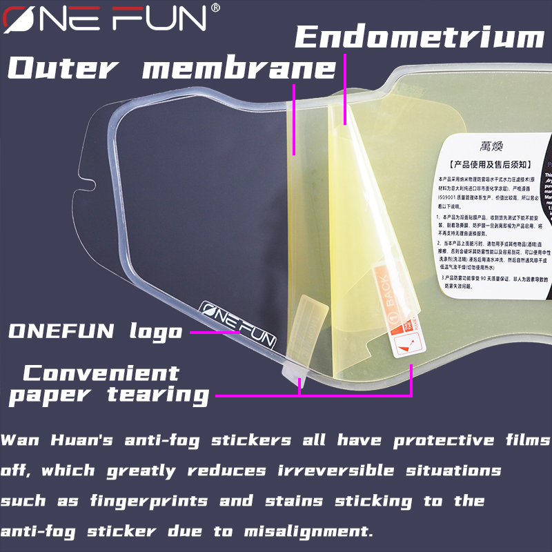 Motorhelm Anti-condens vizier  - Motorcycle Helmet Anti Fog Pinlock Shield recensie en prijs