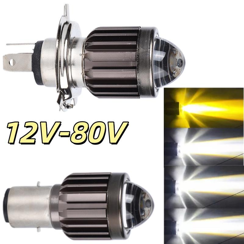 NIEUWE 1Pc Universele H4 BA20D - Universal Motorcycle Led Headlight Projector recensie en prijs
