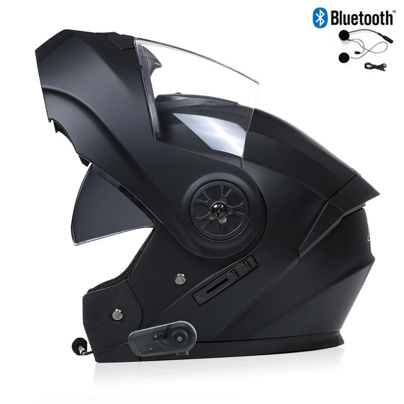 Bluetooth Heren Motorhelmen Vo - Full Face Motorcycle Helmet With Bluetooth recensie en prijs