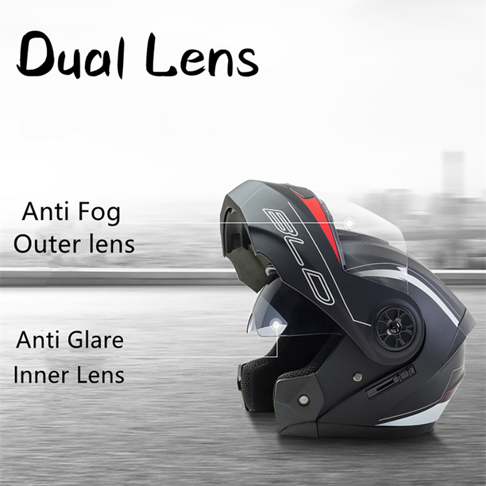 Bluetooth Heren Motorhelmen Vo - Full Face Motorcycle Helmet With Bluetooth recensie en prijs