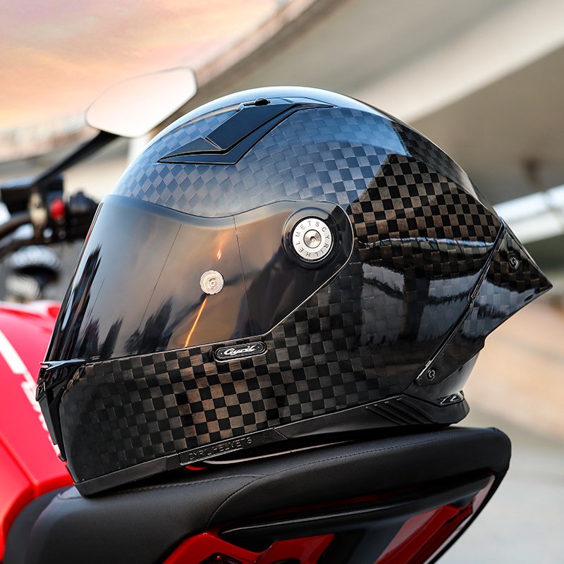 CYRIL Koolstofvezel motorhelm  - Carbon Fiber Lightweight Motorcycle Helmet recensie en prijs