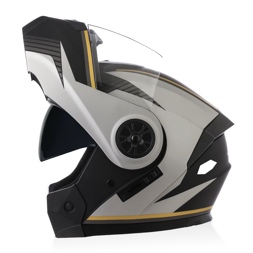 BLD Nieuwe Collectie Hoge Kwal - Modular Flip Up Motorcycle Helmet Dot Approved recensie en prijs