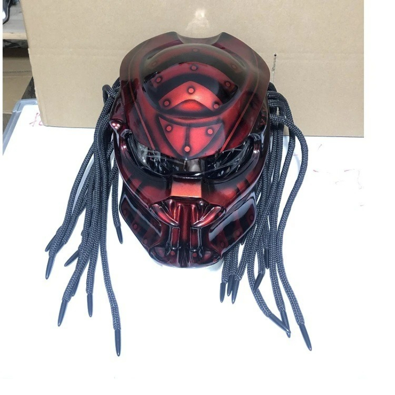 HOT Racing Predator Carbon Fib - Custom Predator Motorcycle Helmet recensie en prijs
