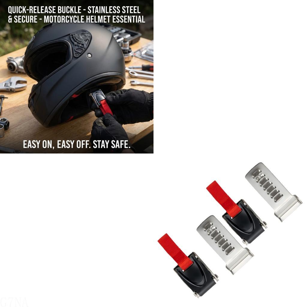 G7NA roestvrij ABS motorhelmen - Quick Release Buckle Motorcycle Helmet recensie en prijs