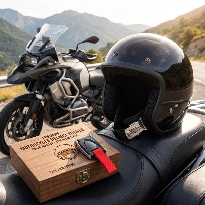 G7NA roestvrij ABS motorhelmen - Quick Release Buckle Motorcycle Helmet recensie en prijs