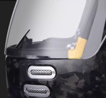 Hoge sterkte en lichtgewicht c - Carbon Fiber Lightweight Motorcycle Helmet recensie en prijs