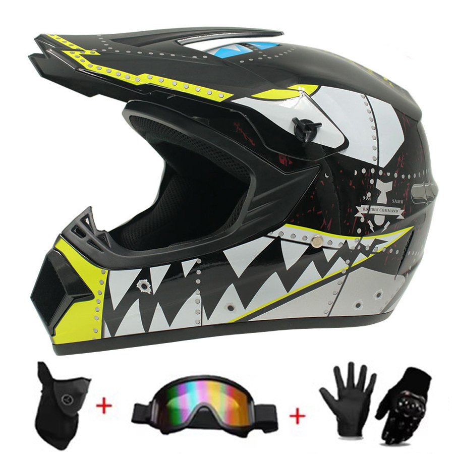 Motocross- en off-road helmset - Off Road Motocross Helmet Goggles Set recensie en prijs