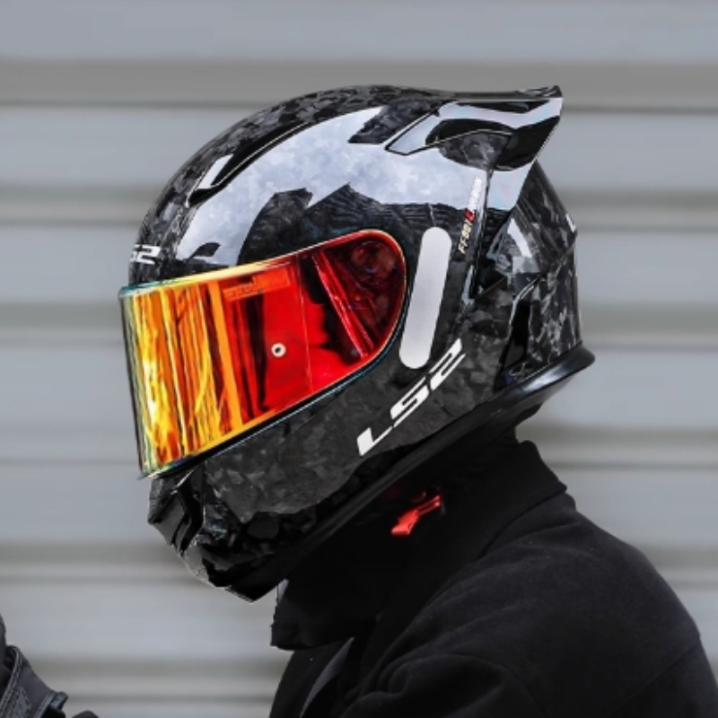 LS2 Carbon Fiber Full-Face Mot - Carbon Fiber Lightweight Motorcycle Helmet recensie en prijs
