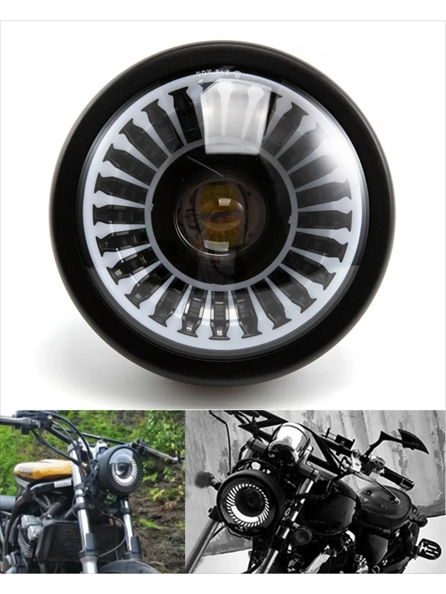 Motorfiets 6.5 Inch Universele - Universal Motorcycle Led Headlight Projector recensie en prijs