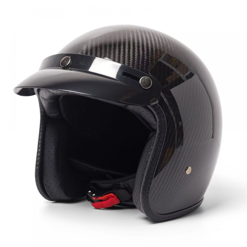 Superlichtgewicht vintage helm - Carbon Fiber Lightweight Motorcycle Helmet recensie en prijs