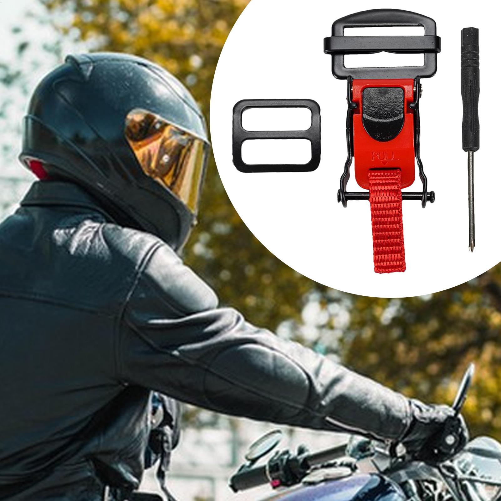 Motorhelmen Snelsluiting Dubbe - Quick Release Buckle Motorcycle Helmet recensie en prijs