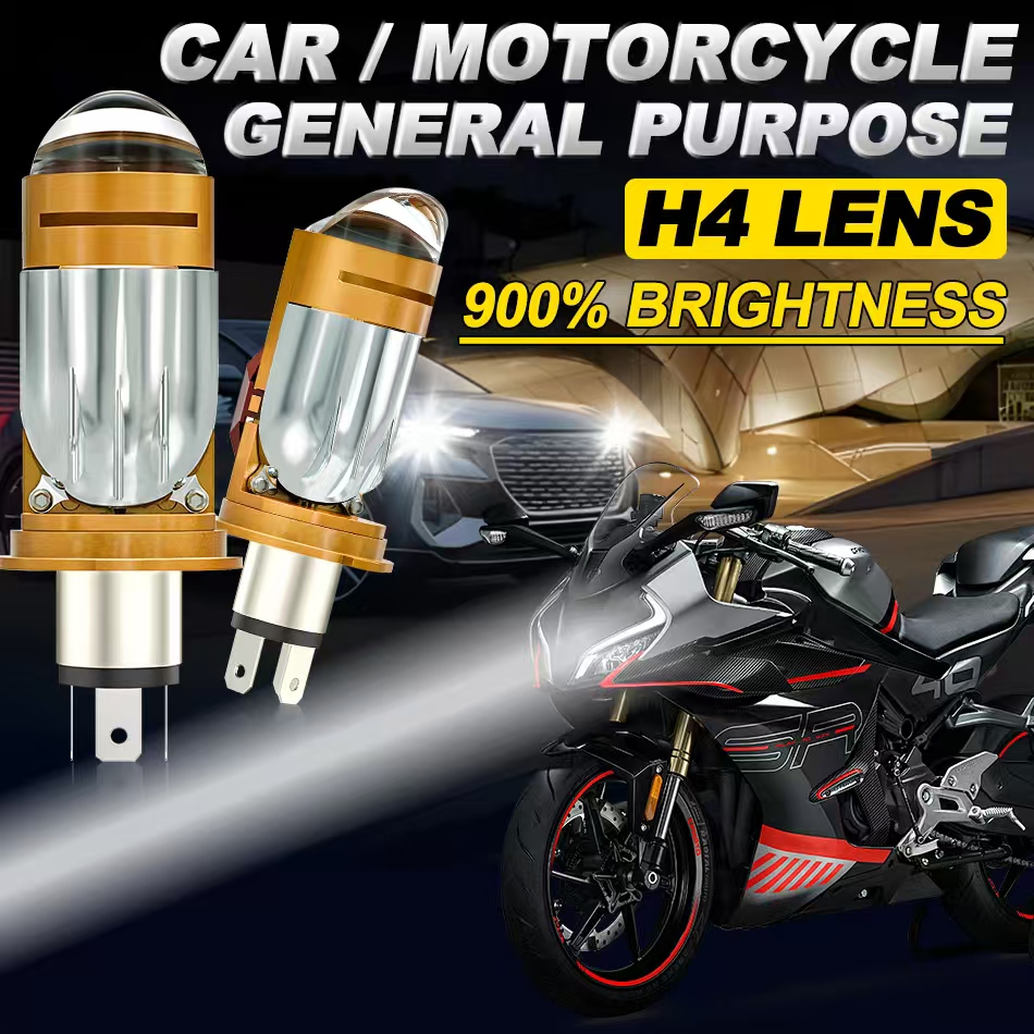 CAMOTO Bi LED-lensprojector H4 - Universal Motorcycle Led Headlight Projector recensie en prijs
