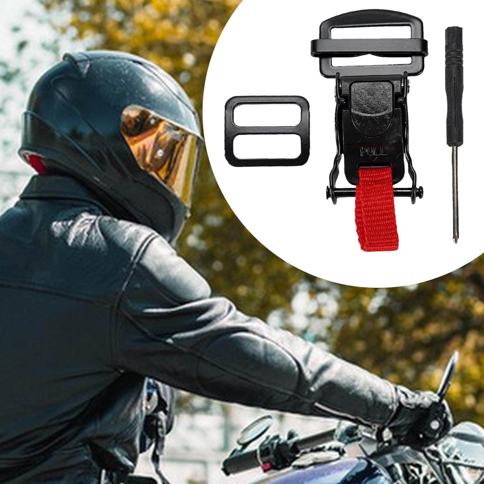 Motorhelmen Snelsluiting Dubbe - Quick Release Buckle Motorcycle Helmet recensie en prijs