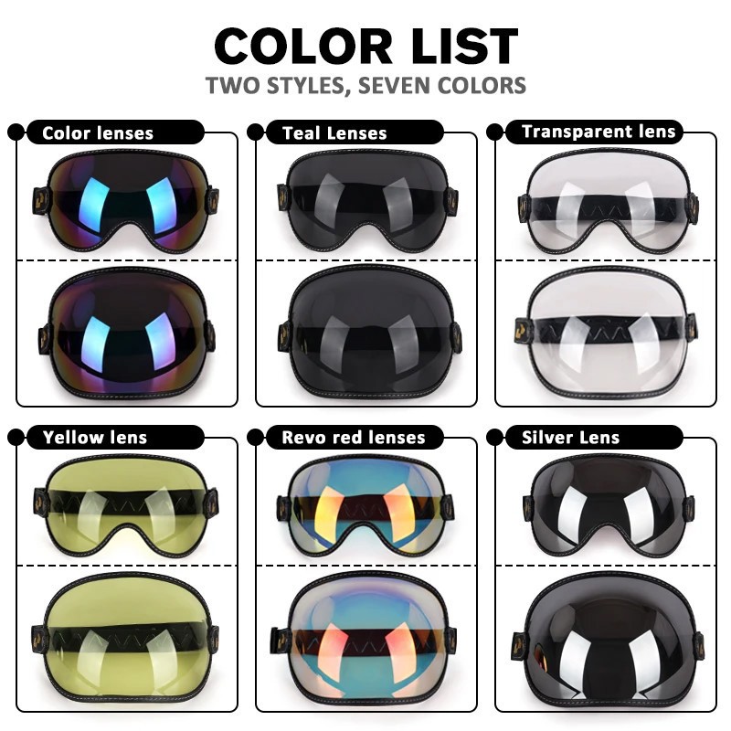 Uchoose Fit Alle Vintage Retro - Vintage Open Face Retro Helmet recensie en prijs