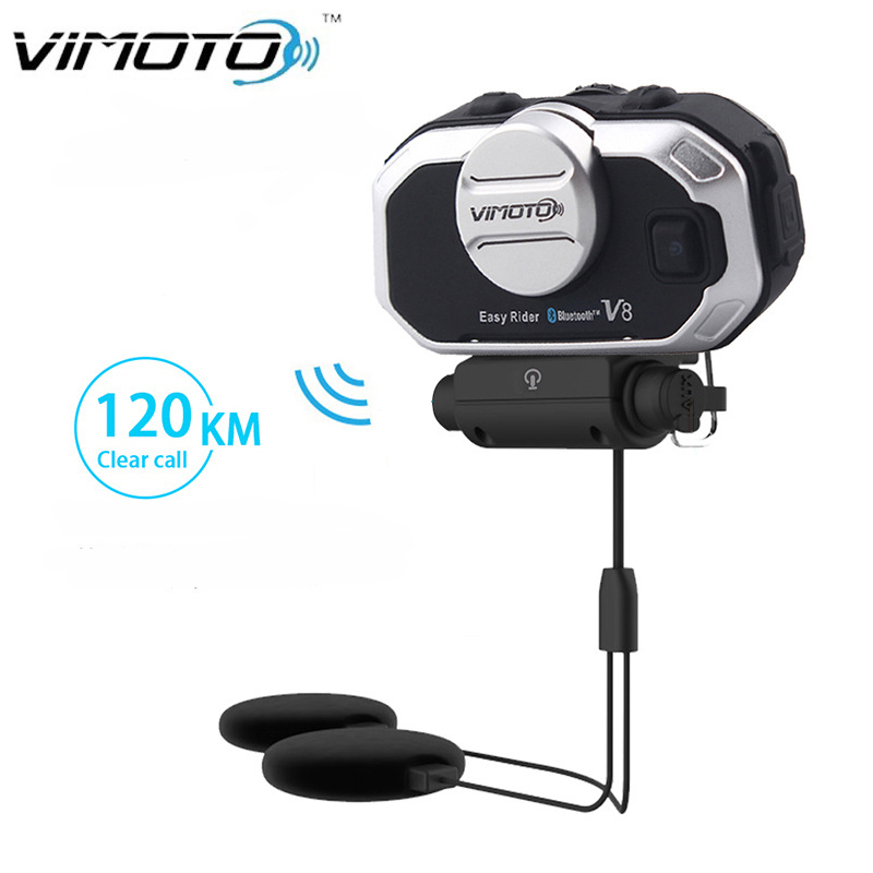 Vimoto V8 Motorhelm Headset Bl - Full Face Motorcycle Helmet With Bluetooth recensie en prijs
