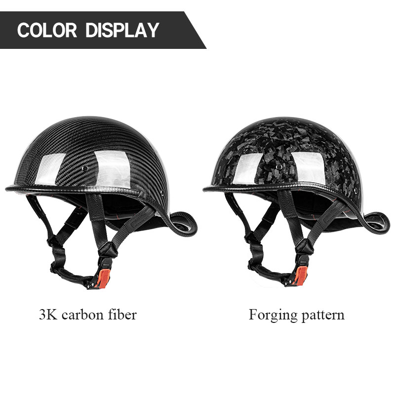 Premium carbon fiber open face - Carbon Fiber Lightweight Motorcycle Helmet recensie en prijs