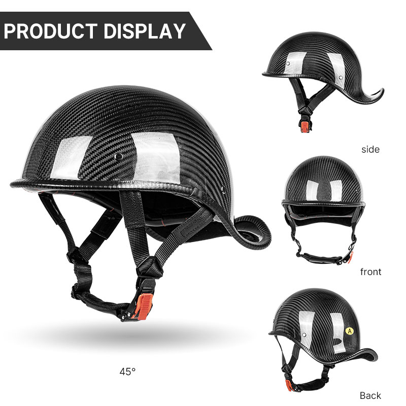 Premium carbon fiber open face - Carbon Fiber Lightweight Motorcycle Helmet recensie en prijs