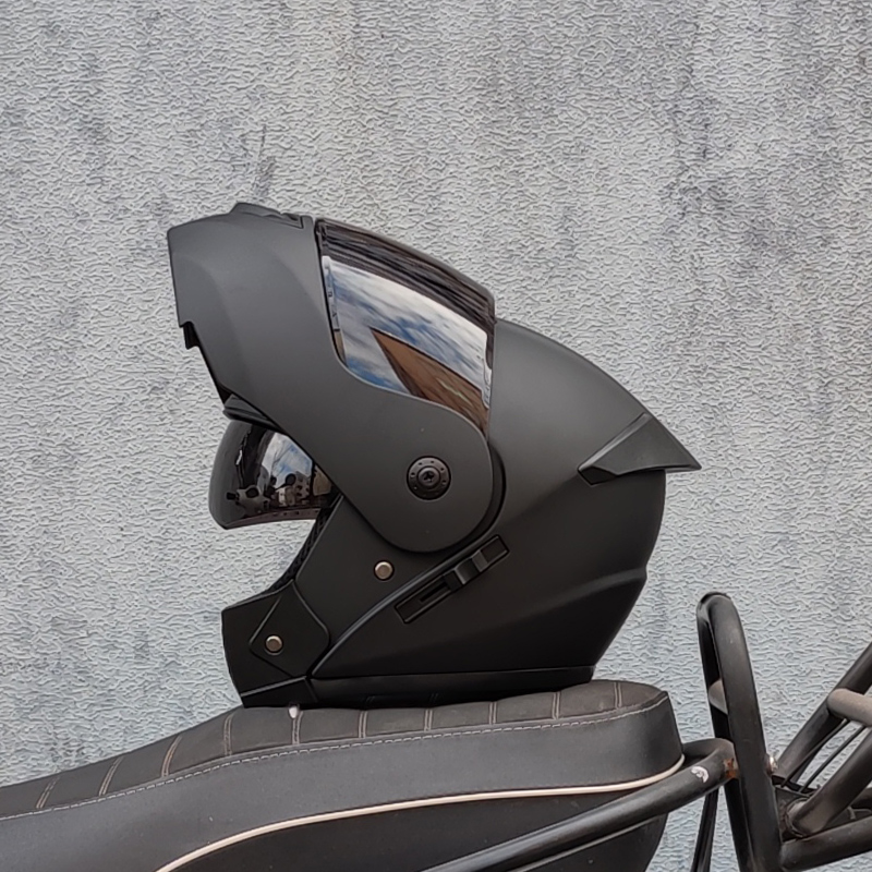 ORZ Nieuwste DOT-goedgekeurde  - Dual Visor Motorcycle Racing Helmet recensie en prijs