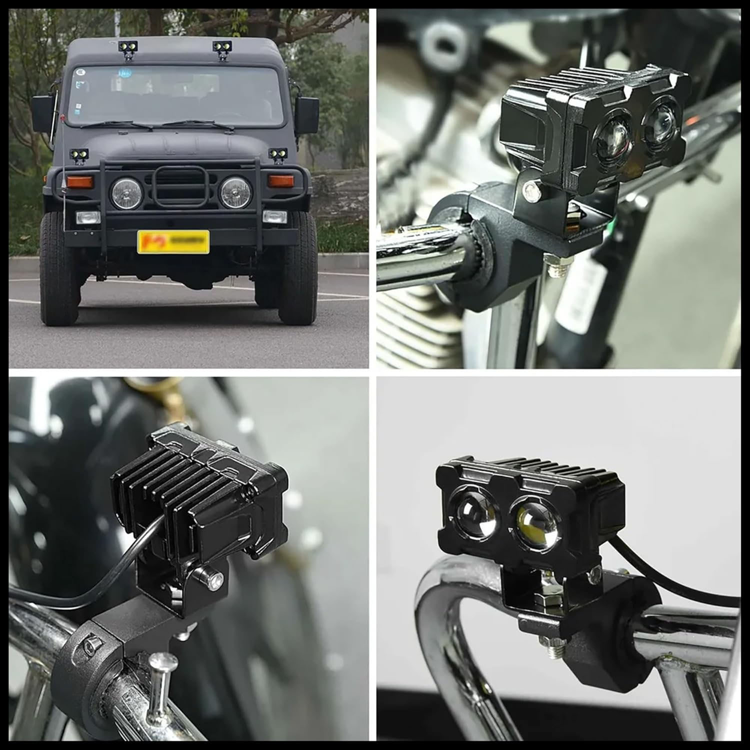 1/2 Stuks Motorfiets Led Mistl - Atv Parts recensie en prijs