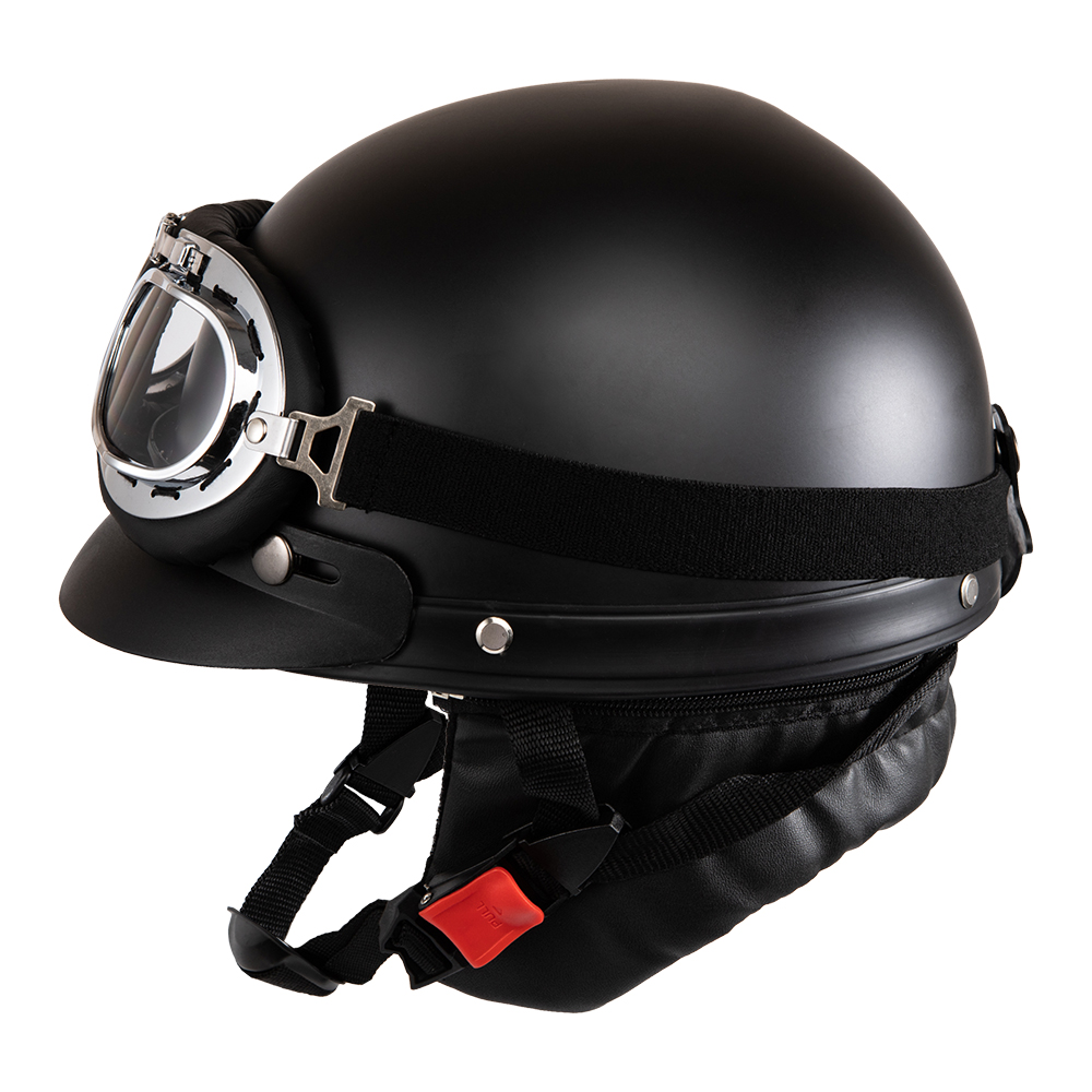 Motorhelm Open Gezicht Retro C - Vintage Open Face Retro Helmet recensie en prijs