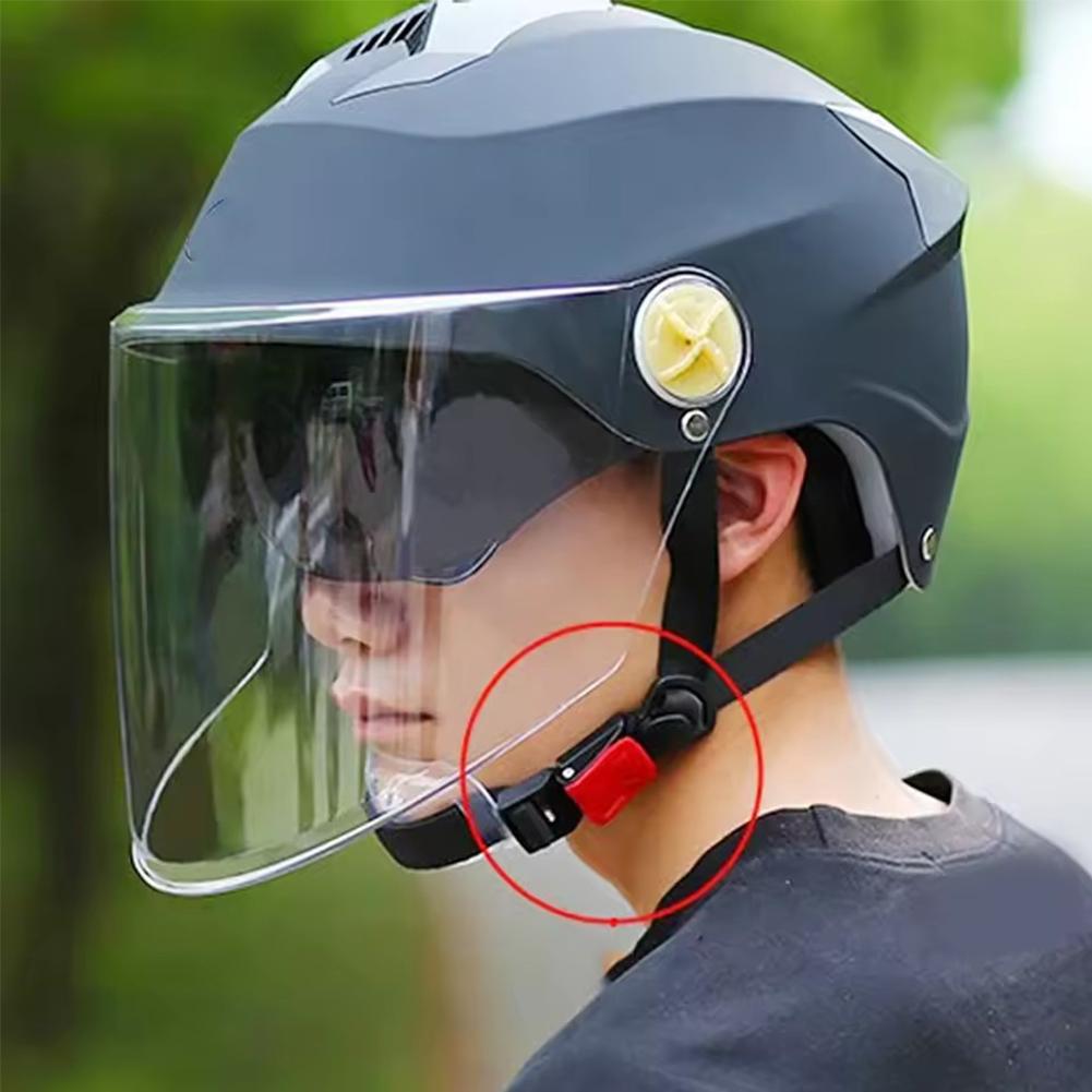 Universele motorhelm kinband m - Quick Release Buckle Motorcycle Helmet recensie en prijs